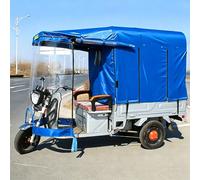 Resistente per Copertura Triciclo Elettrico, Impermeabile Telone Triciclo Elettrico, con Accesso Tramite Cerniera, Protezione per Tutte Le Stagioni(Blue,150x110cm/59x43.3in)