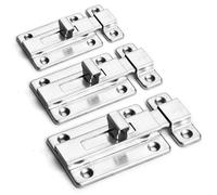 Resistente Porta Slide per Chiusura Lucchetto Chiavistello Mantenere Il Safe&