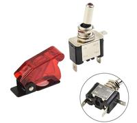 Resistente Pulsante Interruttore LED Acceso-Spento Rosso Singolo Palo Gettare 20