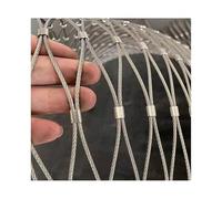 Resistente rete di sicurezza multifunzionale in acciaio inossidabile 304 per protezione anticadutaSoluzione di sicurezza ad alta quota 20 x 0,6 m (20 x 0,6 m)