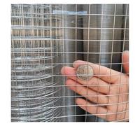 Resistente rete per pollame in acciaio inox 304, fori da 13 mm, spessore del filo 1 mm, 0,5 x 8 m, rete per recinzione da giardino e gabbia per animali, per la protezione del bestiame e della fauna