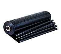 Resistente rivestimento per laghetto nero da 0,3 mm, in gomma HDPE per stagni koi, giardini acquatici e fontane, dimensioni 1,5 x 8 m, ideale per grandi laghetti di pesci e giochi d'acqua nel cortile