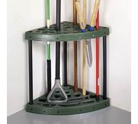 Resistente Spazio Risparmio Capannone Garage Angolo Giardino Attrezzo Scaffale