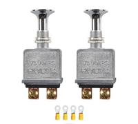 Resistente Spingi Tira Interruttore 2PCS 75 Amp 628 Volt Dc 2 Posizione Spst per