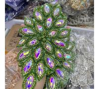 Resistente Strass Perline Toppa Fai da Te Costumi Abito da Sera Applicazione