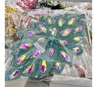 Resistente Strass Perline Toppa Fai da Te Costumi Abito da Sera Applicazione