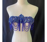 Resistente Strass Perline Toppa Fai da Te Costumi Abito da Sera Applique