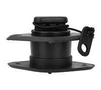 Resistente valvola di scarico nera in PVC per accessorio per kayak da pesca per gommoni