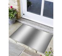 Resistente Zerbino Entrata Gray White Ombre Greyish Gradient malist Aesthetic, Tappetini da Bagno, Cucina, Interno, Giardino, Morbido Tappeto Asciugapassi 40X60cm