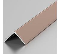 Resistenti All'abrasione Striscia Di Transizione A Forma Di L, Striscia Transizione For Bordatura Del Pavimento, Per Bordi Delle Porte, Tappeti, Scale(Rose gold,2.5cm)