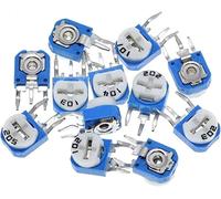 Resistenza 10 pezzi Rm063 Rm-063 100 200 500 1k 2k 5k 10k 20k 50k 100k 200k 500k 1m Ohm Trimmer Potenziometro Resistore variabile Accessori specializzati (Size : 1K Ohm)