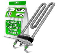 Resistenza 172 mm 1700W 230V Riscaldante con Fusibile Termico per Lavatrice con