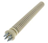 Resistenza 2400w d=52 l=440 61019201 - scaldabagno