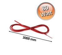 Resistenza al silicone 80 W da 3000 mm per scarico condensa 40w/mt 220 V