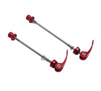 Resistenza alle Biciclette per Biciclette di Corrosione per Corrosione a Rilascio Rapido L'installazione Facile Alluminio in Alluminio e Bici Posteriori (Rosso)