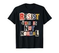 Resistenza Anti-Propaganda Vintage Questa Non è Una Resistenza Normale Maglietta
