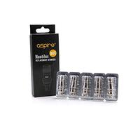 Resistenza Aspire Nautilus BVC 0.7ohm Pacchetto di 5 Per l' Aspire Zelos / Nautilus 2 Tank E-Sigaretta Senza Nicotina
