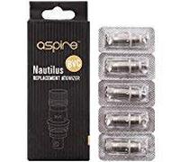 Resistenza Aspire Nautilus BVC 1,6ohm Pacchetto di 5 Per l' Aspire Nautilus / Nautilus 2 / Nautilus Mini Tank E-Sigaretta Senza Nicotina