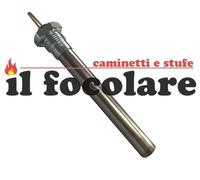 RESISTENZA CANDELETTA ELETTRICA STUFA PELLET 152MM 140MM 400W 16MM RACC 1/2