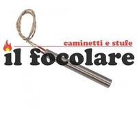 RESISTENZA CANDELETTA ELETTRICA STUFA PELLET 300W ARCE EUROFIAMMA 12.5 x 101