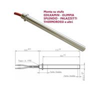 Resistenza Candeletta Stufa a Pellet 12,5mm 350W 170mm EDILKAMIN PALAZZETTI