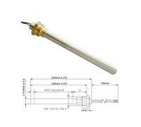 Resistenza Candeletta Stufa pellet 250W 150mm Palazzetti MCZ PIAZZETTA 140mm