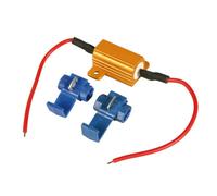 Resistenza cementata 12V 3 OHM 5 W Per frecce Lampade Led Con connettori rapidi