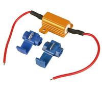 Resistenza cementata frecce LED 6 Ohm -25W con connettori rapidi