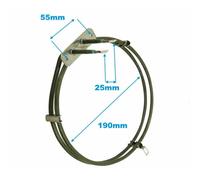 RESISTENZA CIRCOLARE FORNO VENTILATORE BEKO ARCELIK 203MM