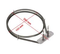 Resistenza Circolare Grill 1600 Watt 153 mm Diametro Esterno Forno Beko Arcelik