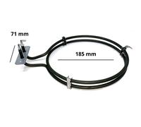 Resistenza circolare per forno ventilato 2500W universale 185 mm