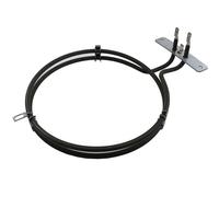 Marel Shop® - Resistenza Circolare per Forno Ventilato compatibile con Indesit-Ariston 2500W 186x244mm