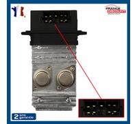 Resistenza Controllo Della Ventilazione di Riscaldamento Pinze per Megane &