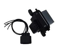 Resistenza della ventola del riscaldatore Connettore del resistore modulo di controllo motore ventilatore 5F9Z19E624AA adatto per Ford per F150 2009-14(Blower and connector)