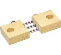 Resistenza di bypass da 200 A e 75 mV per amperometro CC, misuratore di pannello analogico, divisore FL-19, 1 pezzo