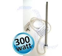 Resistenza elettrica 300 Watt per scaldasalviette - attacco 1/2''