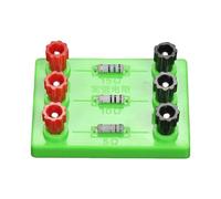Resistenza fisica fissa 5/10/15 ohm Ohm Kit per esperimenti scientifici Ohm's Law Voltammetria Trippo Giocattoli per esperimenti fisici