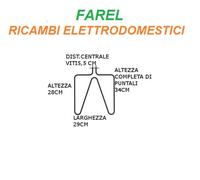 RESISTENZA FORNO 1500WATT FRATELLI ONOFRI SAMET NARDI VARI MARCHI
