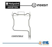 RESISTENZA FORNO INFERIORE 1150W 230V COMPATIBILE C00526533 C00863131 [EEK: Non Applicabile]