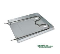 RESISTENZA INFERIORE CON TELAIO 1100W 230V PER FORNO MIDEA ELECTRO-LINE SEKOM