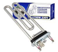 Resistenza Lavatrice 1750W 230V con Codice Originale 8581327372315 3792301206 1327372312 1326475009 per Electrolux per AEG - Garanzia di 10 Anni - MONTERAL
