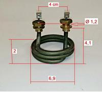 RESISTENZA MACCHINE DA CAFFE' 800W 220V TERMOZETA RZ0065