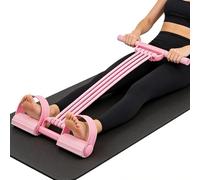 Resistenza Pedal Exerciser - Allenamento Rope | 51 cm Abs Training Band with Handles, Bodybuilding Equipment with Arm Waist Leg Function, Fitness Gear for Boys Girls Youth Gym Yoga Exercise