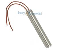 Resistenza per macchina da caffè 400W diametro 10mm lunghezza totale 80mm