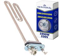RESISTENZA RISCALDANTE LAVATRICE 1950W 230V CODICE ORIGINALE SOSTITUZIONE COMPON