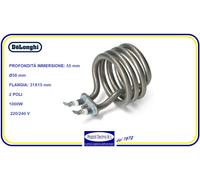 RESISTENZA SERPENTINA CALDAIA MACCHINA DA CAFFE' DELONGHI 1000W 5513200799