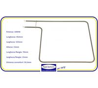 RESISTENZA SERPENTINA INFERIORE BASE FONDO FORNO 1000W IKEA ELECTROLUX ZANUSSI