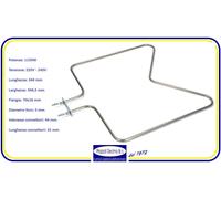 RESISTENZA SERPENTINA INFERIORE BASE FONDO FORNO 1150W WHIRLPOOL IKEA INDESIT