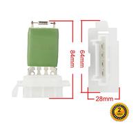 Resistenza Soffiatore Interno Regolatore Ventilatore 1698200397 Per A/B CLASSE manuale
