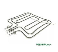 RESISTENZA SUPERIORE DOPPIA 1000 + 1700W 230V PER FORNO SMEG 806890527 ORIGINALE